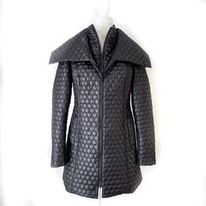 Women's Quilted Black Puffer Coat size 4